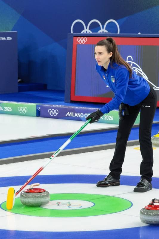 Curling. Olympic Winter Games Milano-Cortina 2026. Italy - United States. 09.02.2026