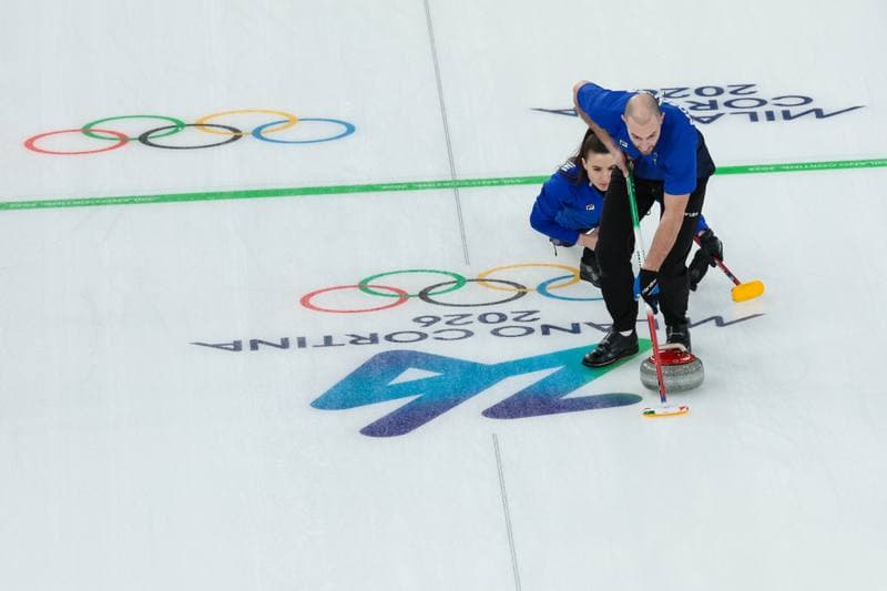 Curling. Olympic Winter Games Milano-Cortina 2026. Italy - United States. 09.02.2026