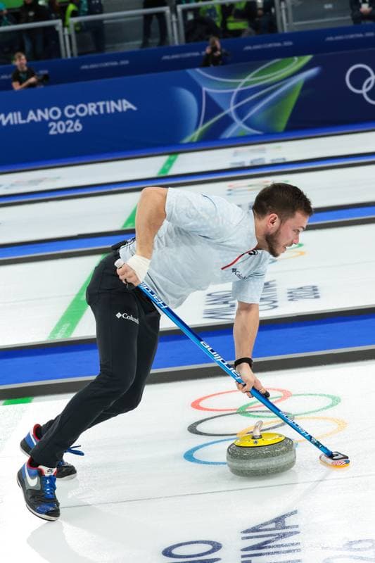 Curling. Olympic Winter Games Milano-Cortina 2026. Italy - United States. 09.02.2026