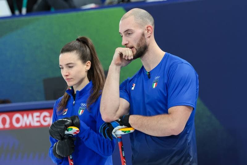 Curling. Olympic Winter Games Milano-Cortina 2026. Italy - United States. 09.02.2026