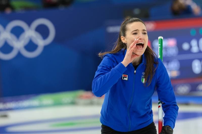 Curling. Olympic Winter Games Milano-Cortina 2026. Italy - United States. 09.02.2026