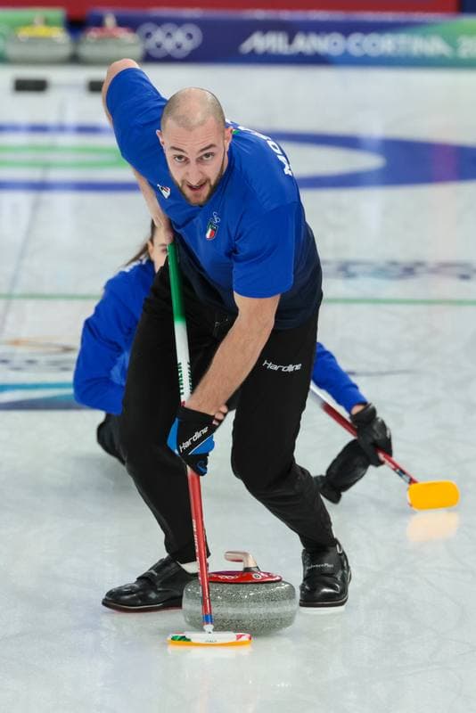 Curling. Olympic Winter Games Milano-Cortina 2026. Italy - United States. 09.02.2026