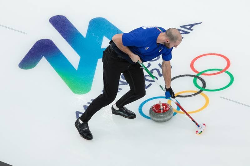 Curling. Olympic Winter Games Milano-Cortina 2026. Italy - United States. 09.02.2026
