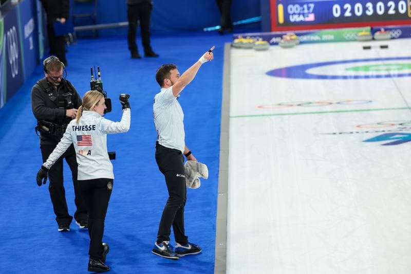 Curling. Olympic Winter Games Milano-Cortina 2026. Italy - United States. 09.02.2026