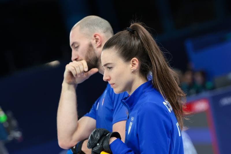 Curling. Olympic Winter Games Milano-Cortina 2026. Italy - United States. 09.02.2026