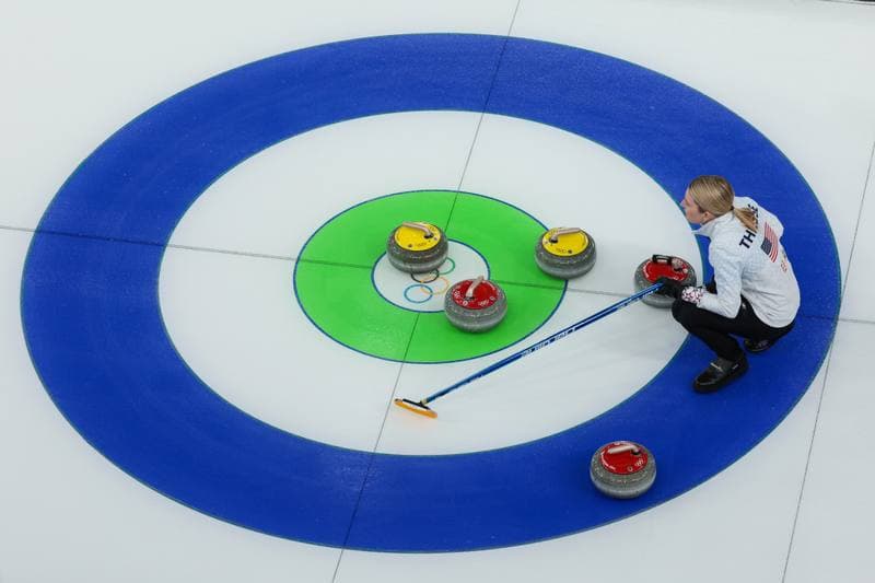 Curling. Olympic Winter Games Milano-Cortina 2026. Italy - United States. 09.02.2026