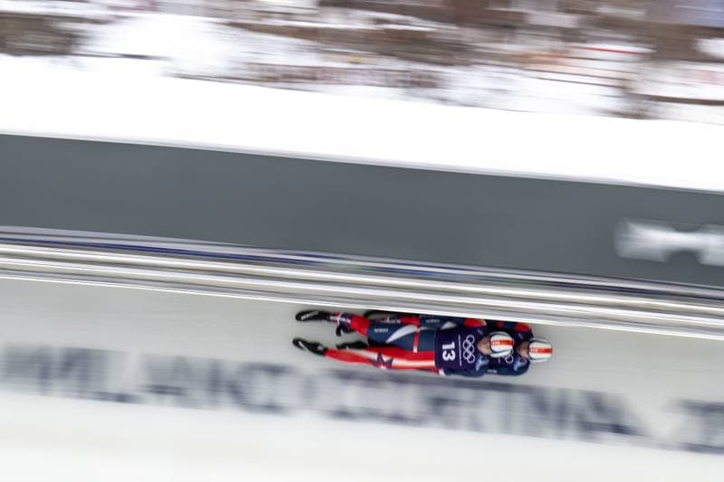 Luge. Olympic Winter Games Milano-Cortina 2026. Day 1. 09.02.2026