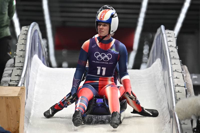 Luge. Olympic Winter Games Milano-Cortina 2026. Day 1. 09.02.2026