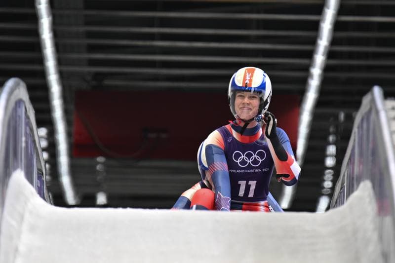 Luge. Olympic Winter Games Milano-Cortina 2026. Day 1. 09.02.2026