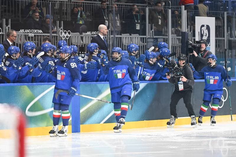 Ice Hockey. Italy. Training. 14.02.2026
