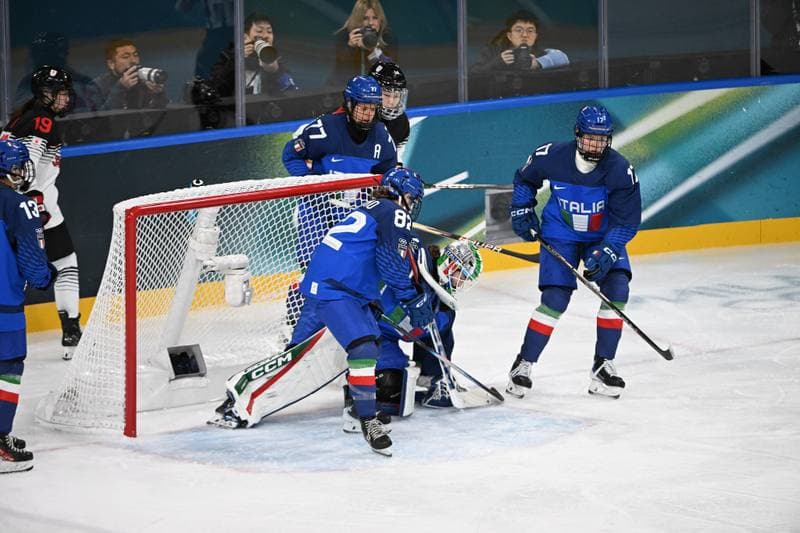 Ice Hockey. Italy. Training. 14.02.2026
