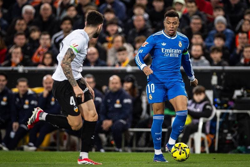 Football. La Liga. Valencia - Real Madrid. 08.02.2026