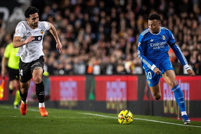 Football. La Liga. Valencia - Real Madrid. 08.02.2026