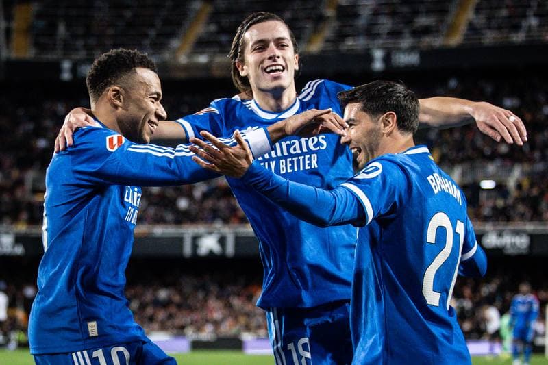 Football. La Liga. Valencia - Real Madrid. 08.02.2026