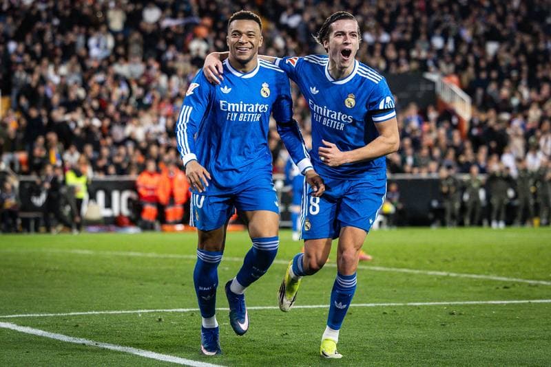 Football. La Liga. Valencia - Real Madrid. 08.02.2026