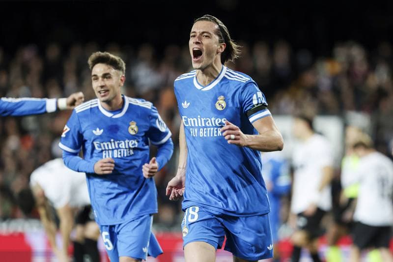 Football. La Liga. Valencia - Real Madrid. 08.02.2026