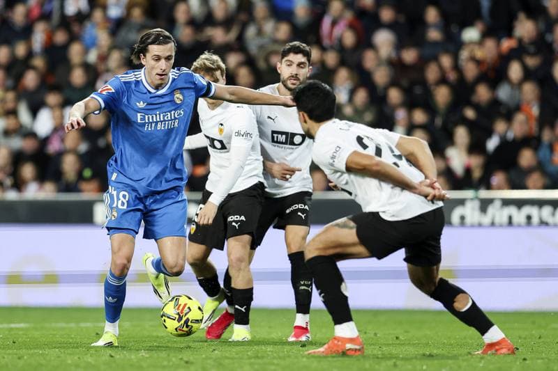 Football. La Liga. Valencia - Real Madrid. 08.02.2026