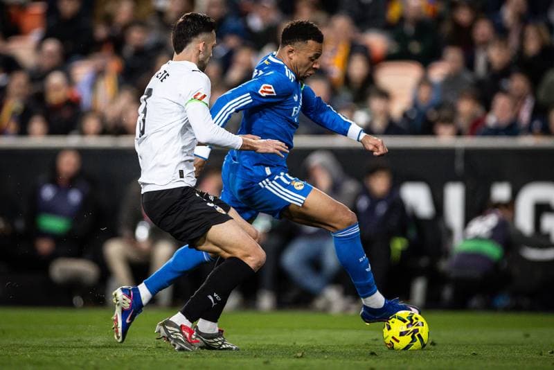 Football. La Liga. Valencia - Real Madrid. 08.02.2026