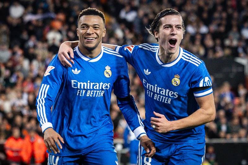 Football. La Liga. Valencia - Real Madrid. 08.02.2026