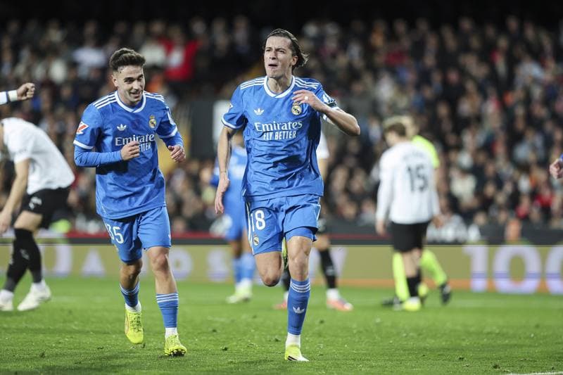 Football. La Liga. Valencia - Real Madrid. 08.02.2026