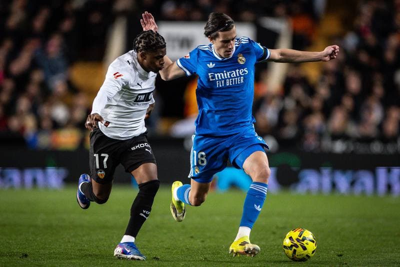 Football. La Liga. Valencia - Real Madrid. 08.02.2026
