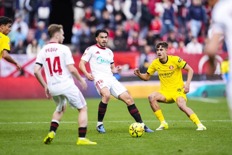 Football. La Liga. Sevilla - Girona. 08.02.2026