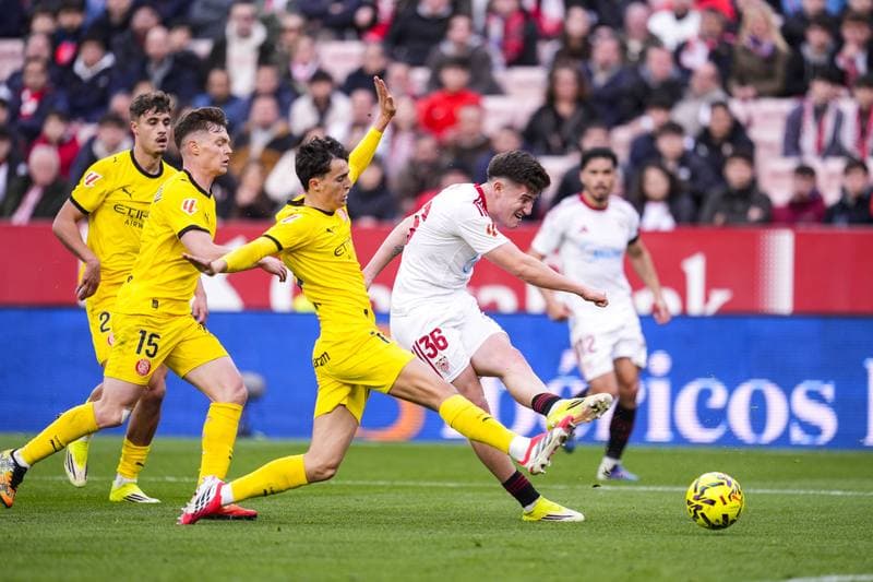 Football. La Liga. Sevilla - Girona. 08.02.2026