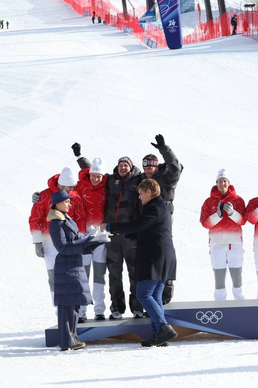 Alpine Skiing. Milano Cortina 2026 Olympic Winter Games. Men's Team Combined. 08.02.2026