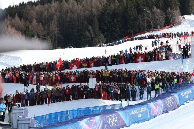 Alpine Skiing. Milano Cortina 2026 Olympic Winter Games. Men's Team Combined. 08.02.2026