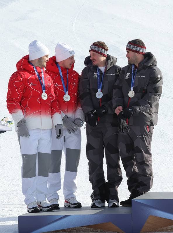 Alpine Skiing. Milano Cortina 2026 Olympic Winter Games. Men's Team Combined. 08.02.2026
