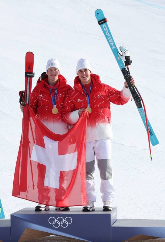 Alpine Skiing. Milano Cortina 2026 Olympic Winter Games. Men's Team Combined. 08.02.2026