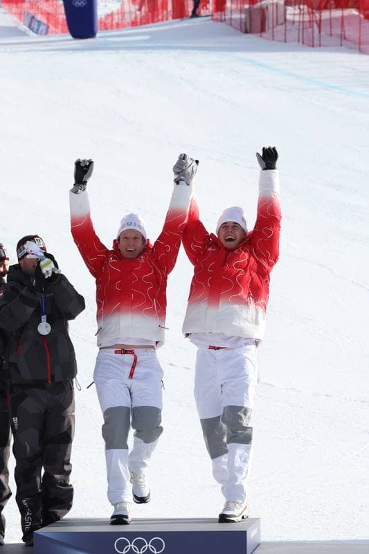 Alpine Skiing. Milano Cortina 2026 Olympic Winter Games. Men's Team Combined. 08.02.2026