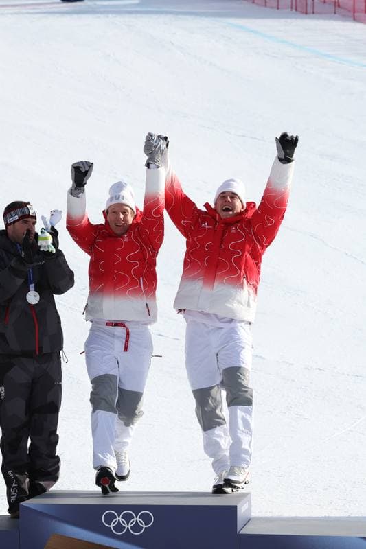 Alpine Skiing. Milano Cortina 2026 Olympic Winter Games. Men's Team Combined. 08.02.2026