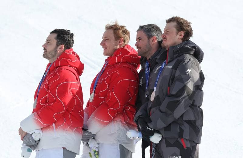 Alpine Skiing. Milano Cortina 2026 Olympic Winter Games. Men's Team Combined. 08.02.2026