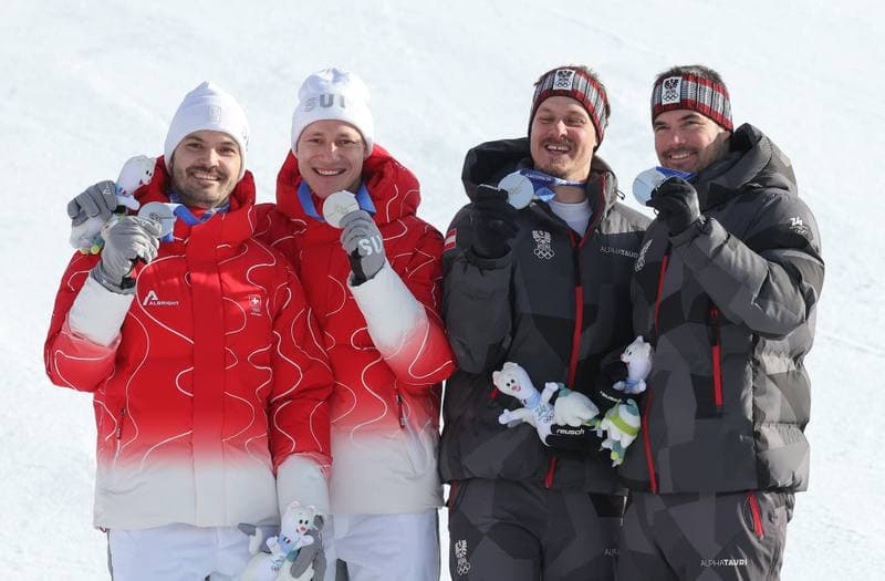 Alpine Skiing. Milano Cortina 2026 Olympic Winter Games. Men's Team Combined. 08.02.2026