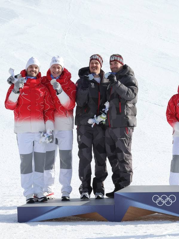 Alpine Skiing. Milano Cortina 2026 Olympic Winter Games. Men's Team Combined. 08.02.2026