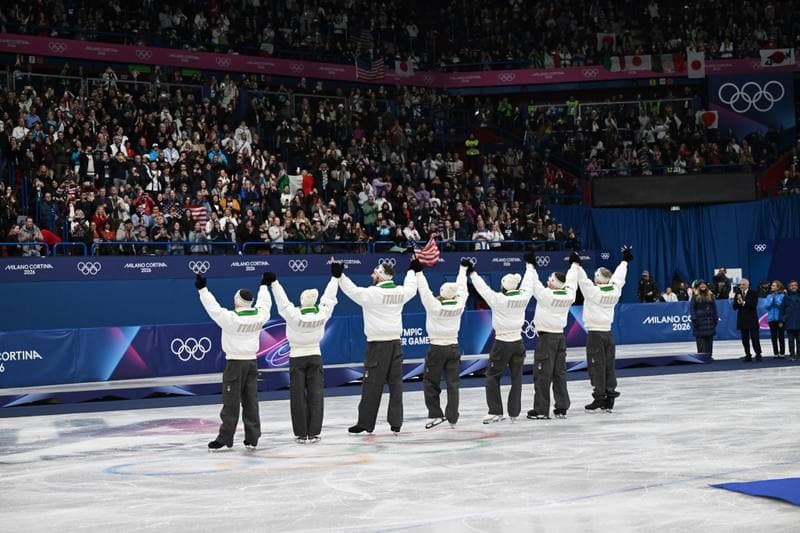 Figure Skating. Milano Cortina 2026 Winter Olympics. Matteo Rizzo. 08.02.2026