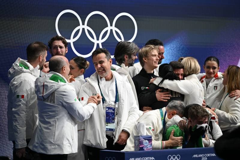 Figure Skating. Milano Cortina 2026 Winter Olympics. Matteo Rizzo. 08.02.2026