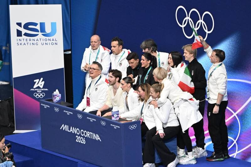 Figure Skating. Milano Cortina 2026 Winter Olympics. Matteo Rizzo. 08.02.2026