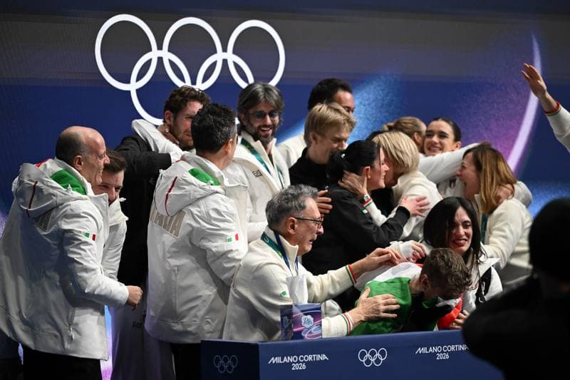 Figure Skating. Milano Cortina 2026 Winter Olympics. Matteo Rizzo. 08.02.2026