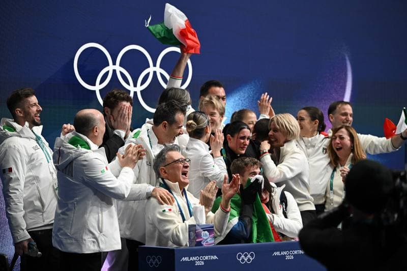 Figure Skating. Milano Cortina 2026 Winter Olympics. Matteo Rizzo. 08.02.2026