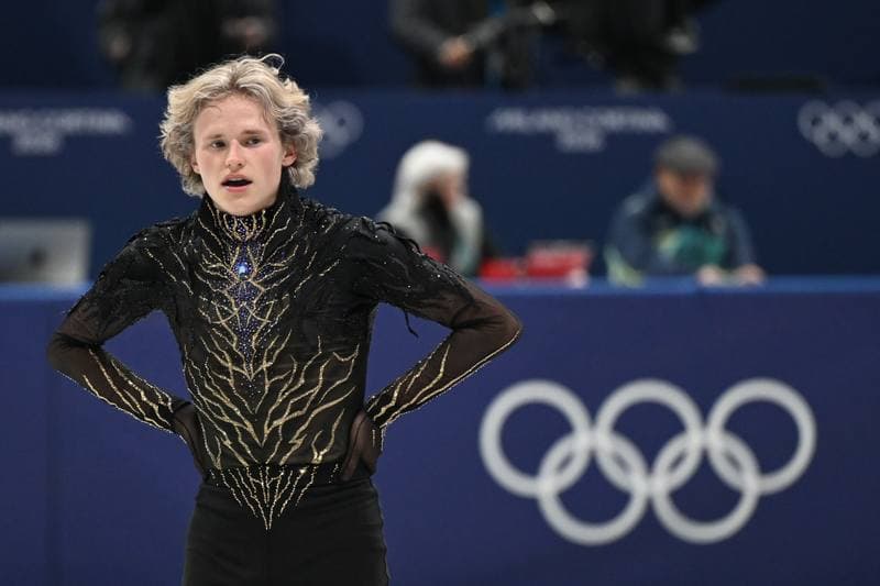 Figure Skating. Milano Cortina 2026 Winter Olympics. Matteo Rizzo. 08.02.2026