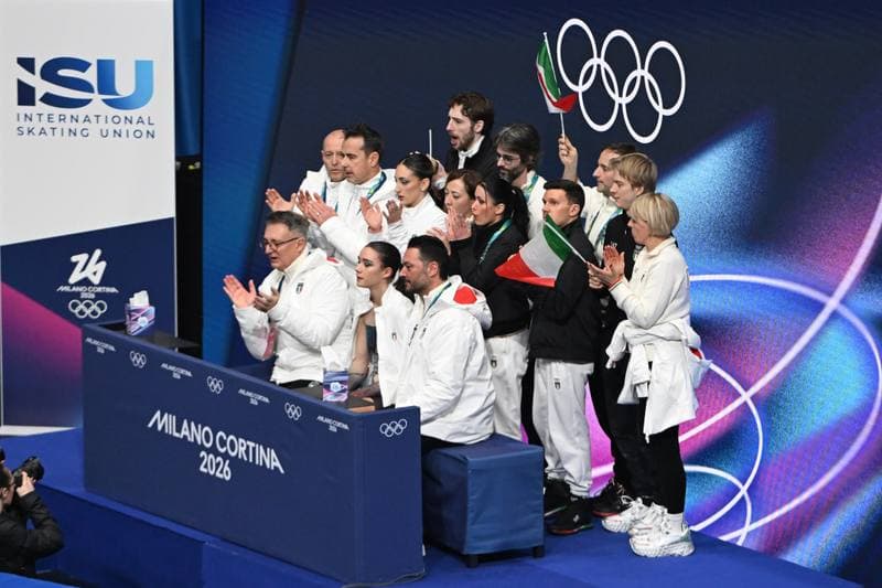 Figure Skating. Milano Cortina 2026 Winter Olympics. Matteo Rizzo. 08.02.2026