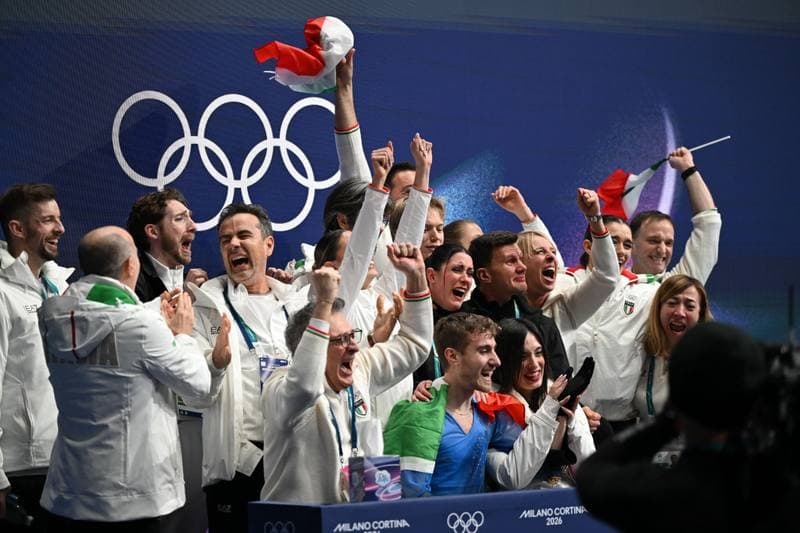 Figure Skating. Milano Cortina 2026 Winter Olympics. Matteo Rizzo. 08.02.2026