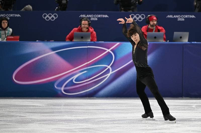 Figure Skating. Milano Cortina 2026 Winter Olympics. Matteo Rizzo. 08.02.2026