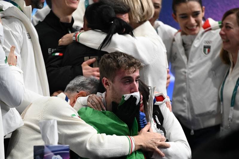 Figure Skating. Milano Cortina 2026 Winter Olympics. Matteo Rizzo. 08.02.2026