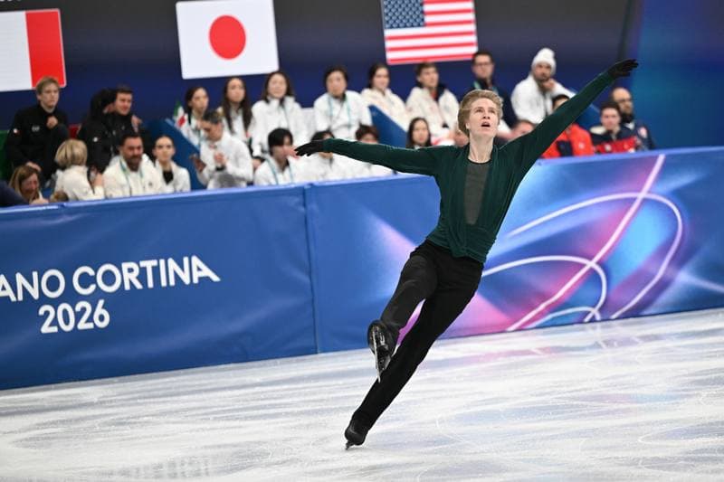 Figure Skating. Milano Cortina 2026 Winter Olympics. Matteo Rizzo. 08.02.2026