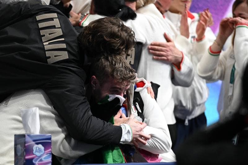 Figure Skating. Milano Cortina 2026 Winter Olympics. Matteo Rizzo. 08.02.2026