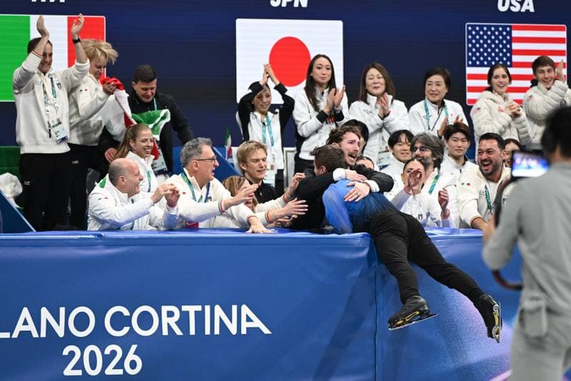 Figure Skating. Milano Cortina 2026 Winter Olympics. Matteo Rizzo. 08.02.2026