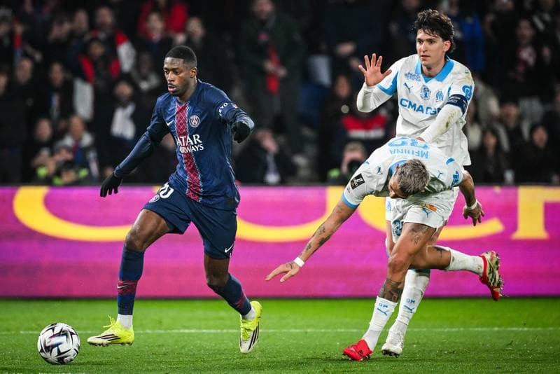 Football. Ligue 1. Paris Saint-Germain - Olympique de Marseille. 08.02.2026